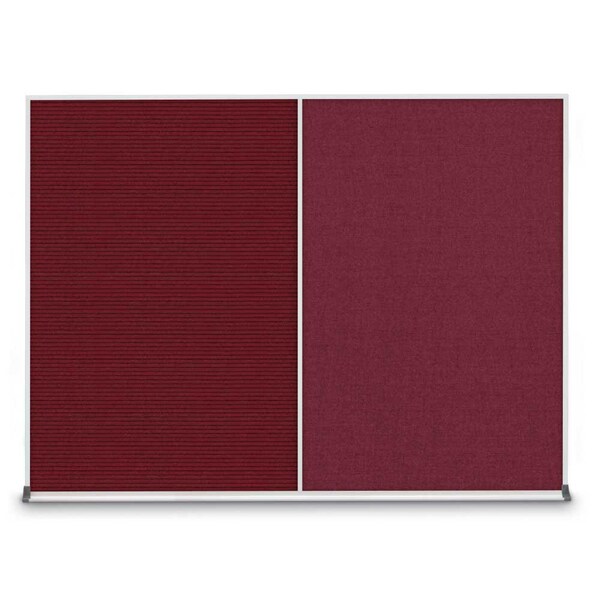 Triple Door Radius Corkboard, 96"X48", B